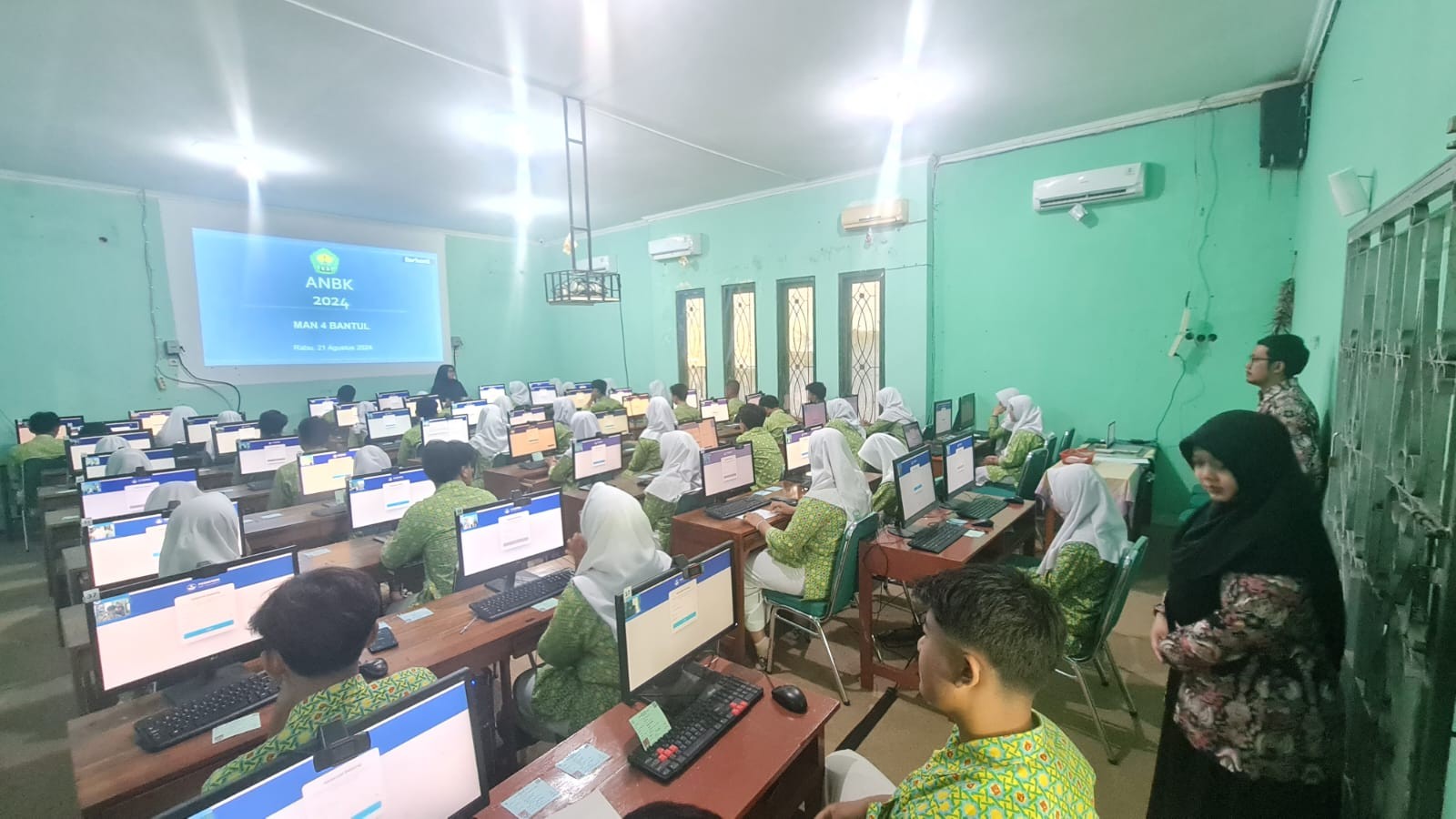 Matangkan Persiapan, MAN 4 Bantul Sukses Gelar ANBK 2024